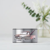 Schleppwagen zeichnend Auto-Visitenkarte Visitenkarte (Stehend Vorderseite)