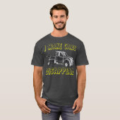 Schleppwagenfahrer Ich lasse Autos verschwinden T-Shirt (Vorne ganz)