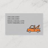 Schleppzug Visitenkarte (Rückseite)