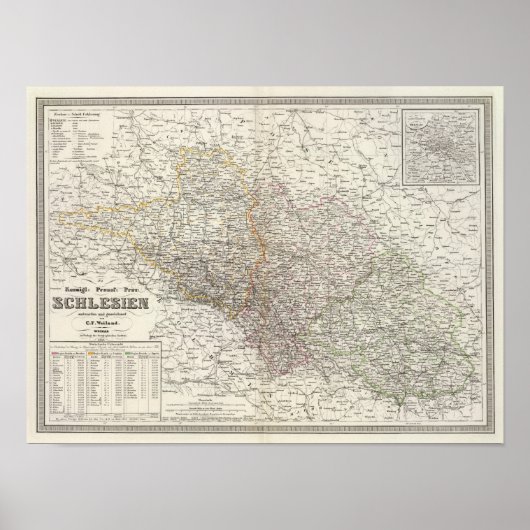 Schlesien Poster (Vorne)