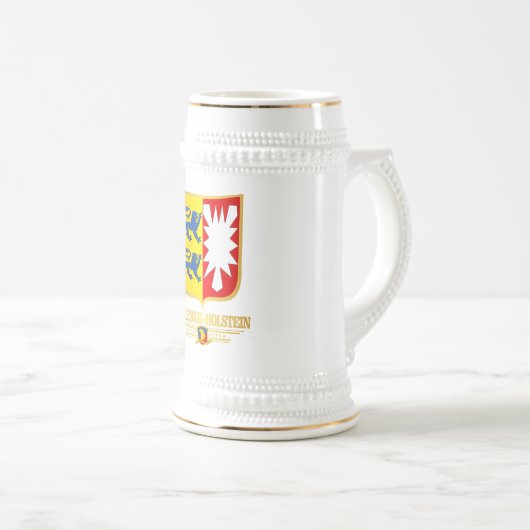 Schleswig-Holstein COA Bierglas (VorderseiteRechts)