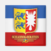 Schleswig-Holstein COA Magnet (Vorne)