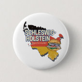 Schleswig-Holstein Deutschland Bundesstaatlicher S Button (Vorderseite)