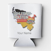 Schleswig-Holstein Deutschland Bundesstaatlicher S Dosenkühler (Vorderseite)