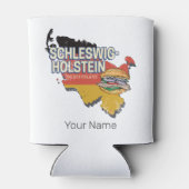 Schleswig-Holstein Deutschland Bundesstaatlicher S Dosenkühler (Rückseite)