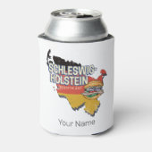 Schleswig-Holstein Deutschland Bundesstaatlicher S Dosenkühler (Kanne Rückseite)