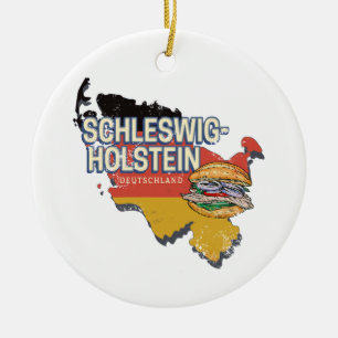 Schleswig-Holstein Deutschland Bundesstaatlicher S Keramik Ornament