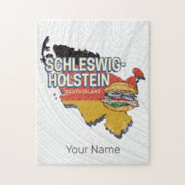 Schleswig-Holstein Deutschland Bundesstaatlicher S Puzzle