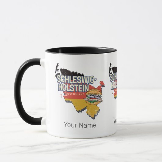 Schleswig-Holstein Deutschland Bundesstaatlicher S Tasse (Links)