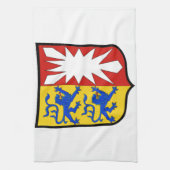 Schleswig-Holstein (Deutschland) Wappen Geschirrtuch (Vertikal)