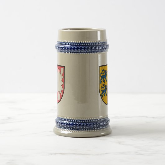 Schleswig-Holstein Wappen Bierglas (Mittel)