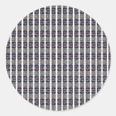 Schleuderer Runder Aufkleber (Vorderseite)