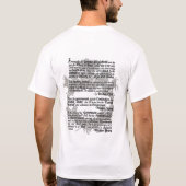 Schleudern Sie den elenden Schmeichler: Senator T-Shirt (Rückseite)