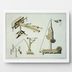 Schleuderwaffen, Platte von 'A History of the Deve Fotoplatte