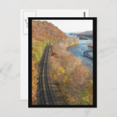 Schleuse 12 & The Norman Wood Bridge ~ 26 Postkarte (Vorne/Hinten)