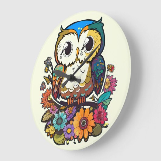 Schleuse für Kinderzimmer- oder Kinderzimmer Große Wanduhr (Winkel)