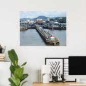 Schleuse Panama Canal Poster (Heimbüro)