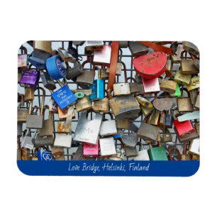 Schleusen der Liebe Helsinki Magnet