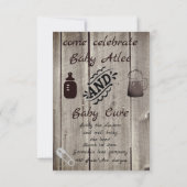 Schleusen und Schuggier laden Einladung (Rückseite)