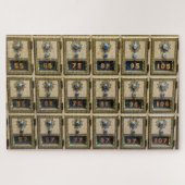 Schleusenboxen für Postämter Puzzle (Horizontal)