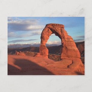 Schlicht Arches Nationalpark, Utah Delicate Arch Postkarte