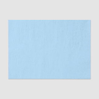 Schlicht Baby Blue Solid Color Seidenpapier