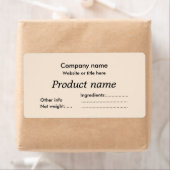 schlicht beige-minimalistisch (Insitu)