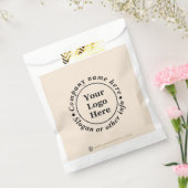 schlicht beige-minimalistisch geschenktütchen (Versiegelt)