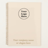 schlicht beige-minimalistisch planer (Vorderseite)