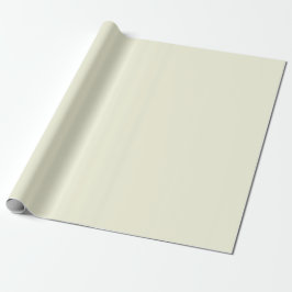 Schlicht Beige Tan Color Shade Tone Geschenkpapier
