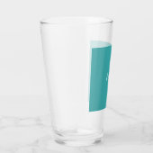 Schlicht Blue Green Modern Minimalistisch Glas (Rechts)