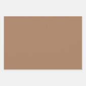 Schlicht Bole Burnt Cafe Au Lait Brown Shades 3 To Geschenkpapier Set (Vorderseite 3)