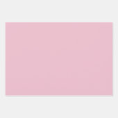 Schlicht Cameo Queen Sakura Pink Shades 3 Tones Geschenkpapier Set (Vorderseite)