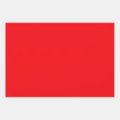 Schlicht Cincinnati Falu Cola Red Shades 3 Tones Geschenkpapier Set (Vorderseite 2)