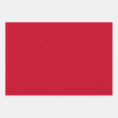 Schlicht Cincinnati Falu Cola Red Shades 3 Tones Geschenkpapier Set (Vorderseite)