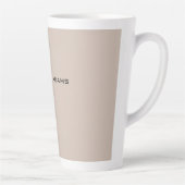 Schlicht einfache Berufliche Moderne Milchtasse (Rechts)