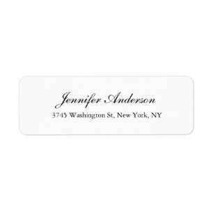 Schlicht Einfache Elegante Klassische Kalligraphie