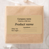 Schlicht, elegant braun (Insitu)