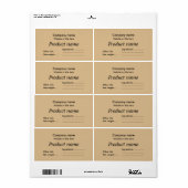 Schlicht, elegant braun (Vorne)