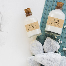 Schlicht, elegant braun