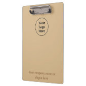 Schlicht, elegant braun klemmbrett (Links)