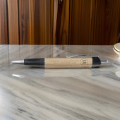 Schlicht, elegant braun kugelschreiber