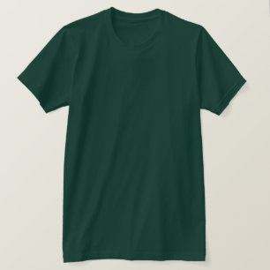 Schlicht Forest Green Mens American Apparel T - Sh T-Shirt