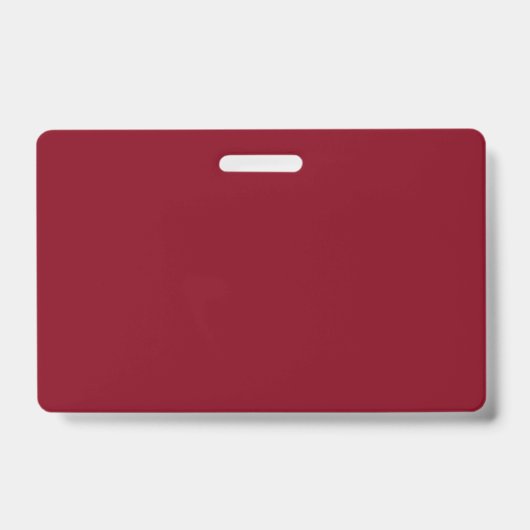 Schlicht Garnet Red Ausweis (Vorderseite)