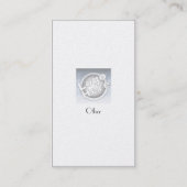 Schlicht - Geschäft Visitenkarte (Rückseite)