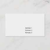 Schlicht - Geschäft Visitenkarte (Rückseite)