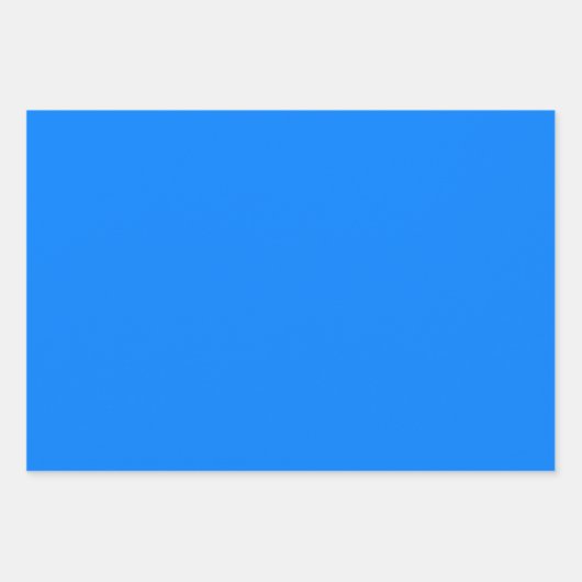 Schlicht Glaucous Azure Faith Blue Shades 3 Tones Geschenkpapier Set (Vorderseite 2)