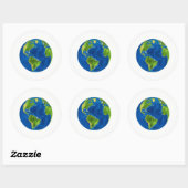 Schlicht Globe Jesse Tree Sticker (Blatt)