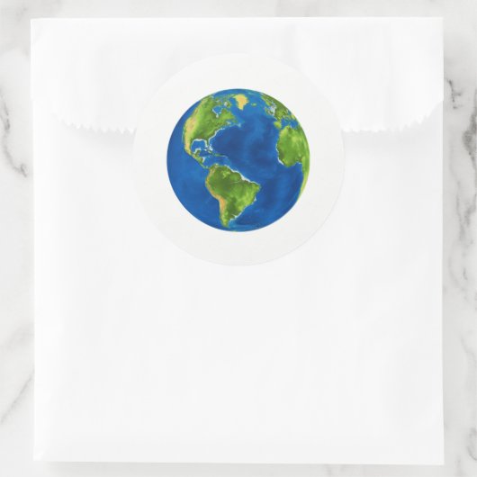 Schlicht Globe Jesse Tree Sticker (Tasche)