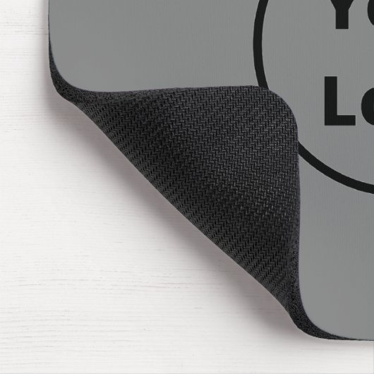 Schlicht grau mousepad (Ecke)